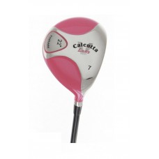 AGXGOLF GIRL'S PINK 22 DEGREE 7 WOOD w/GRAPHITE SHAFT + HEAD COVER TEEN or TWEEN